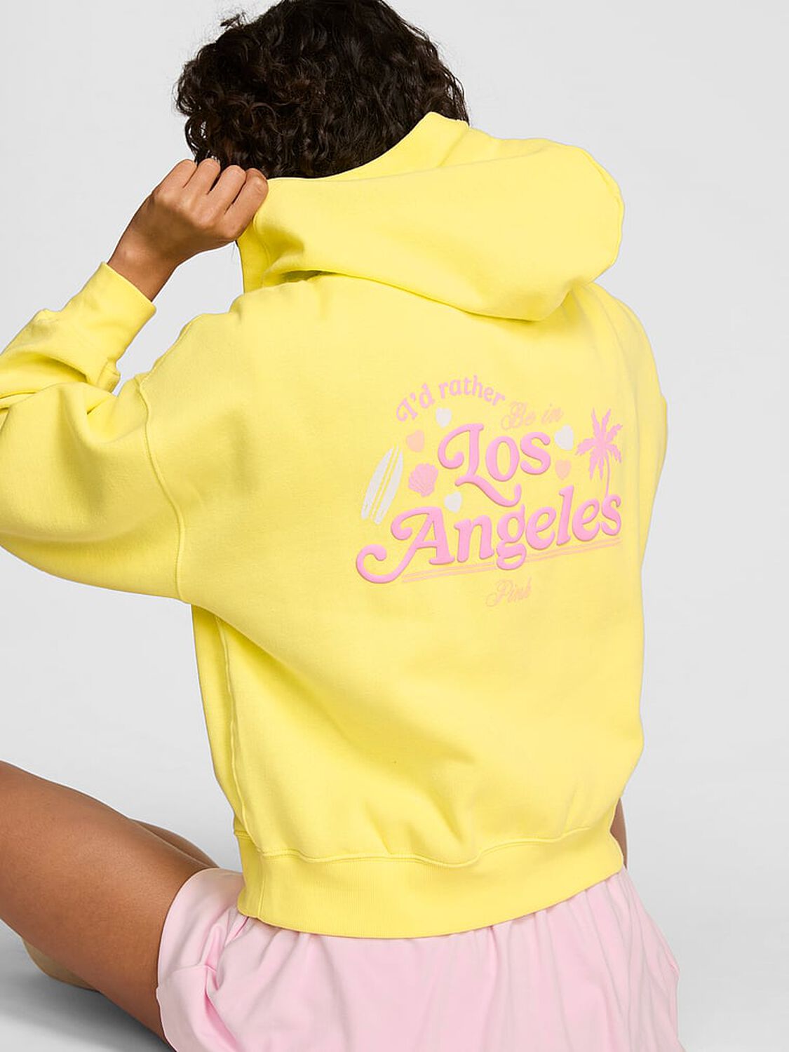 pink Pink Campus Fleece&trade; Full-Zip Hoodie Pineapple Ice 2 of 4 