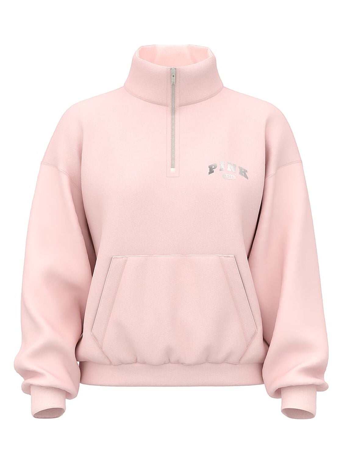 pink Pink Ivy Fleece Quarter-Zip Sweatshirt Doll House 3 of 3 