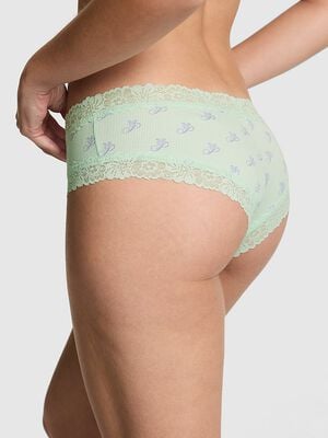 PINK Wink&trade; Lace-Trim Cheeky Panty