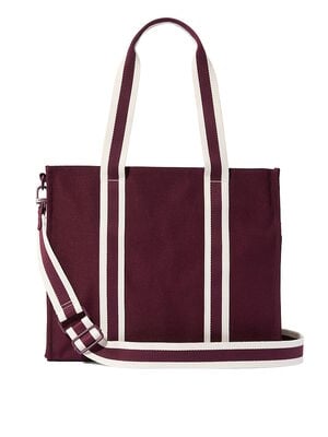 Crossbody Canvas Tote Bag