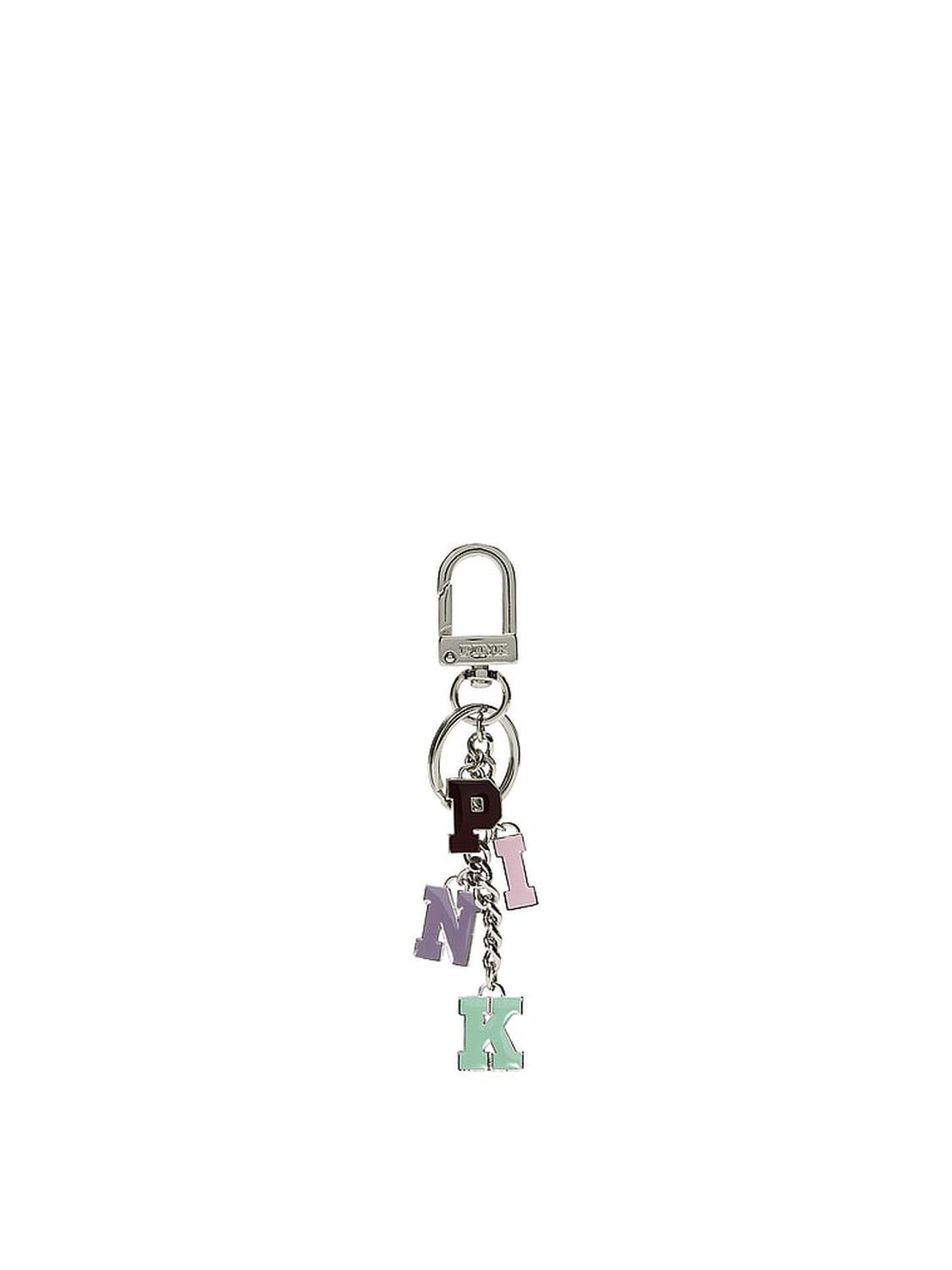 vs Pink PINK Waterfall Keychain Charm Multi Logo 1 of 2 