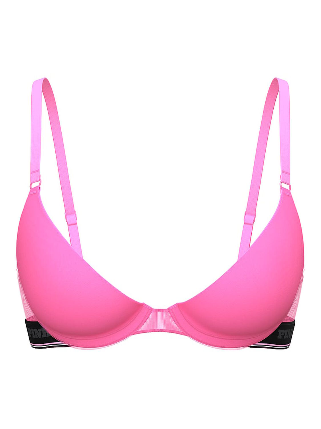 vs Pink Wear Everywhere Wear Everywhere Push-Up Bra Radiant Rose 4 of 4 