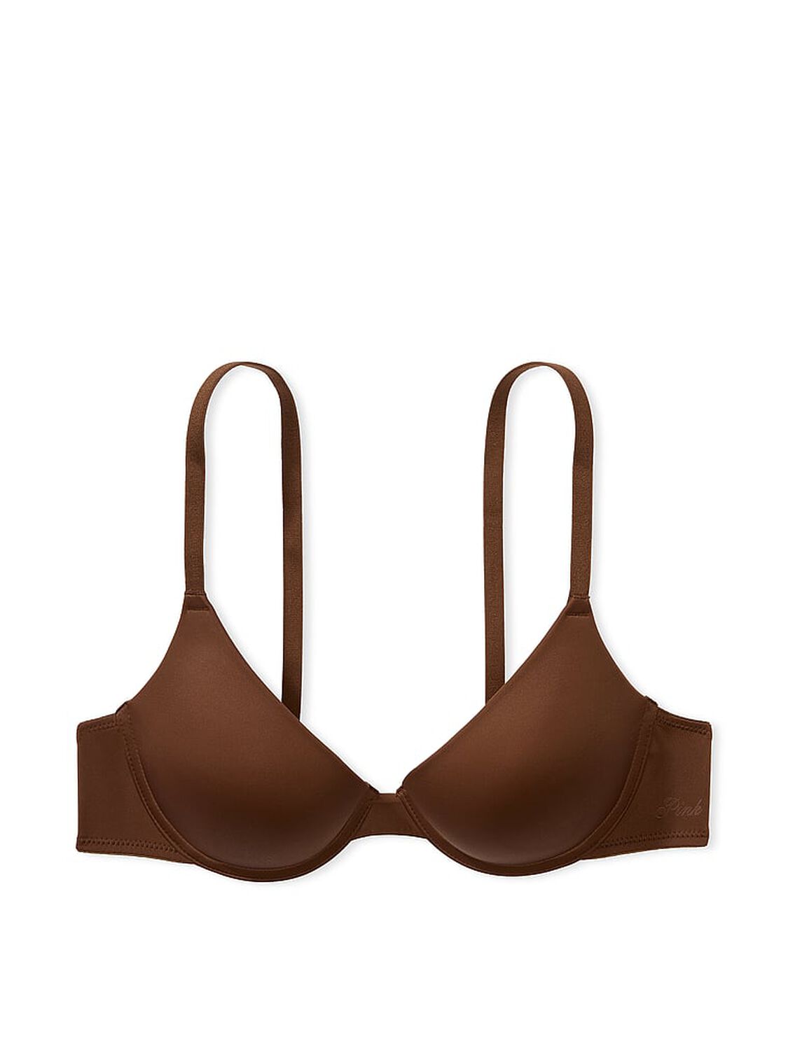 vs Pink Wear Everywhere Wear Everywhere Push-Up Bra Ganache 3 of 3 