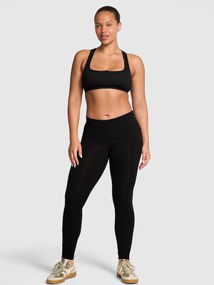 All-Day Cotton Foldover Leggings