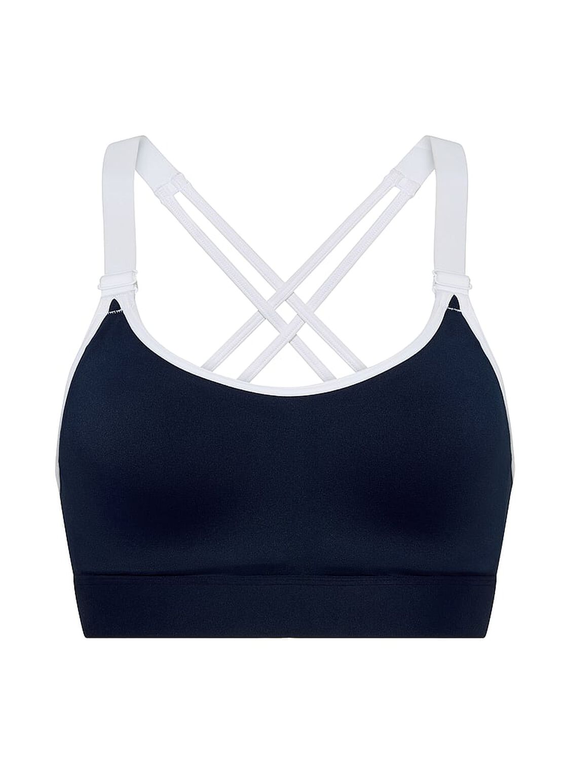 vs Pink PINK Relay&trade; Strappy Medium-Support Sports Bra Noir Navy 3 of 4 
