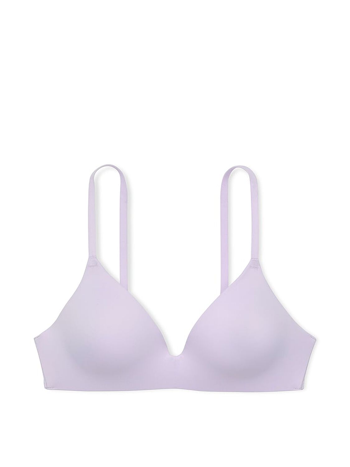 vs Pink Wear Everywhere Wear Everywhere Push-Up Wireless Bra Purple Whisper 2 of 2 