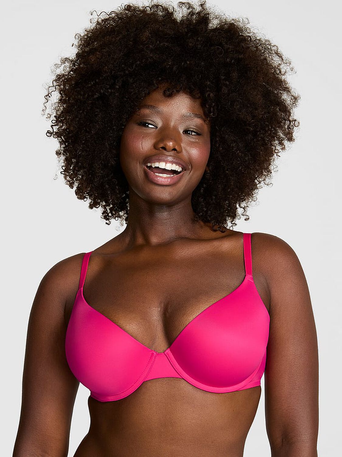 vs Pink Wear Everywhere Wear Everywhere Push-Up Bra Hot Stuff 1 of 3 