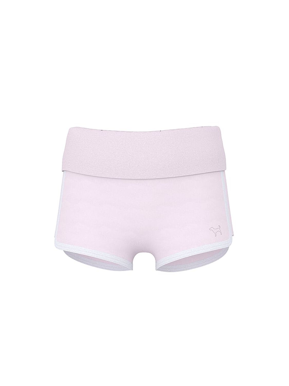 vs Pink Campus Fleece&trade; Foldover Shorts Pink Tulip 3 of 3 