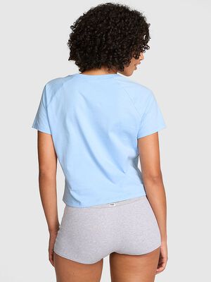 Cotton Raglan Sleep Tee