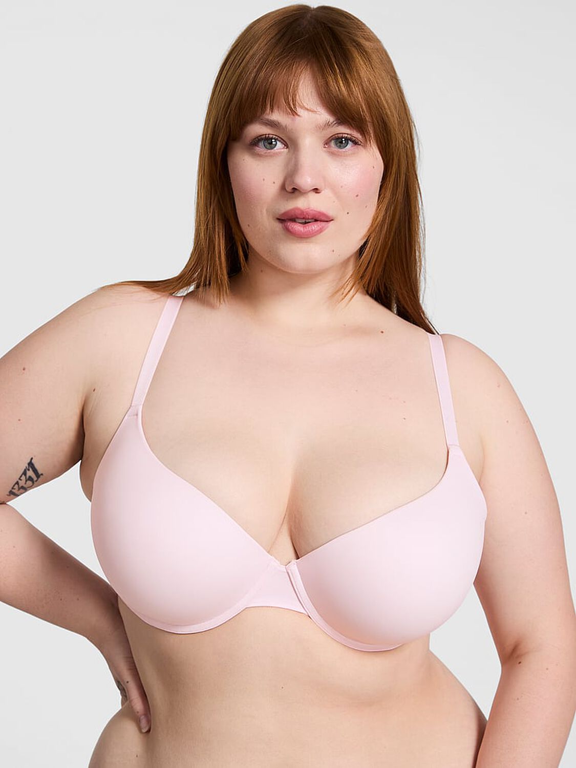 vs Pink Wear Everywhere Wear Everywhere Push-Up Bra Pink Tulip 3 of 3 