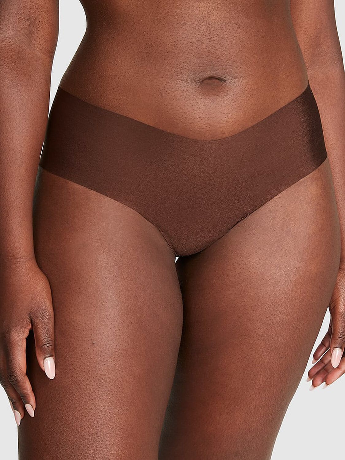 vs Pink No-Show Cheeky Panty Ganache 1 of 3 