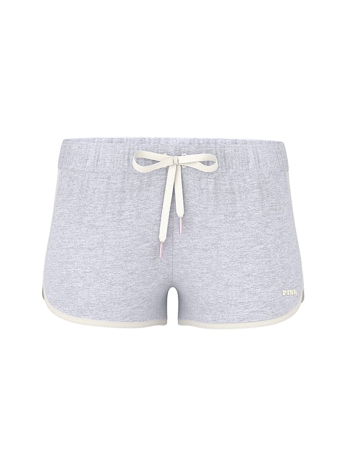 vs Pink Soft Modal Micro Shorts Medium Heather Grey 3 of 3 
