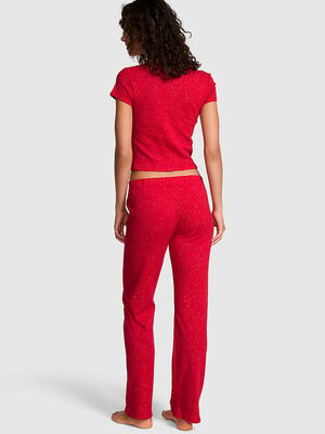 Pointelle Tee & Pajama Pant Set