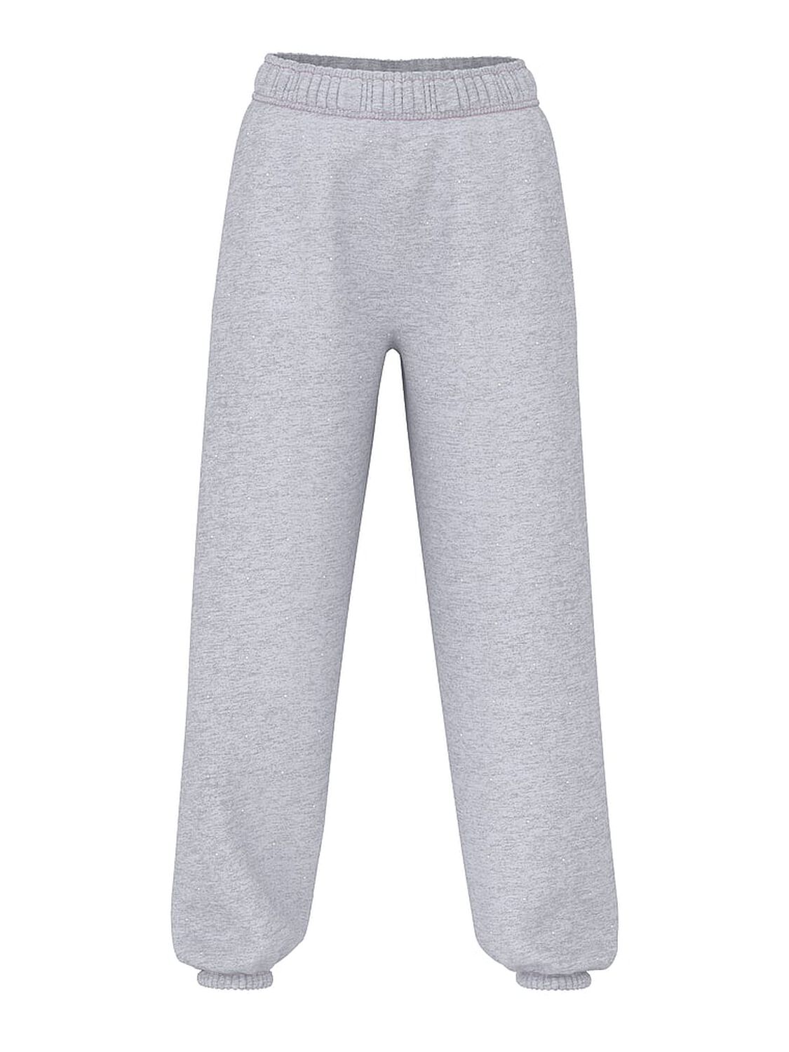 vs Pink Ivy Fleece Campus Sweatpants Vs Medium Heather Grey Pearls Pretty In Pink 3 of 3 
