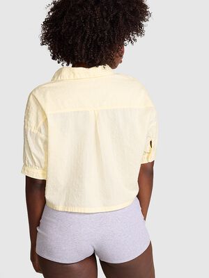 Coastal Cutie Tie-Front Sleepshirt