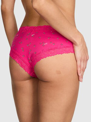 PINK Wink&trade; Lace-Trim Cheeky Panty