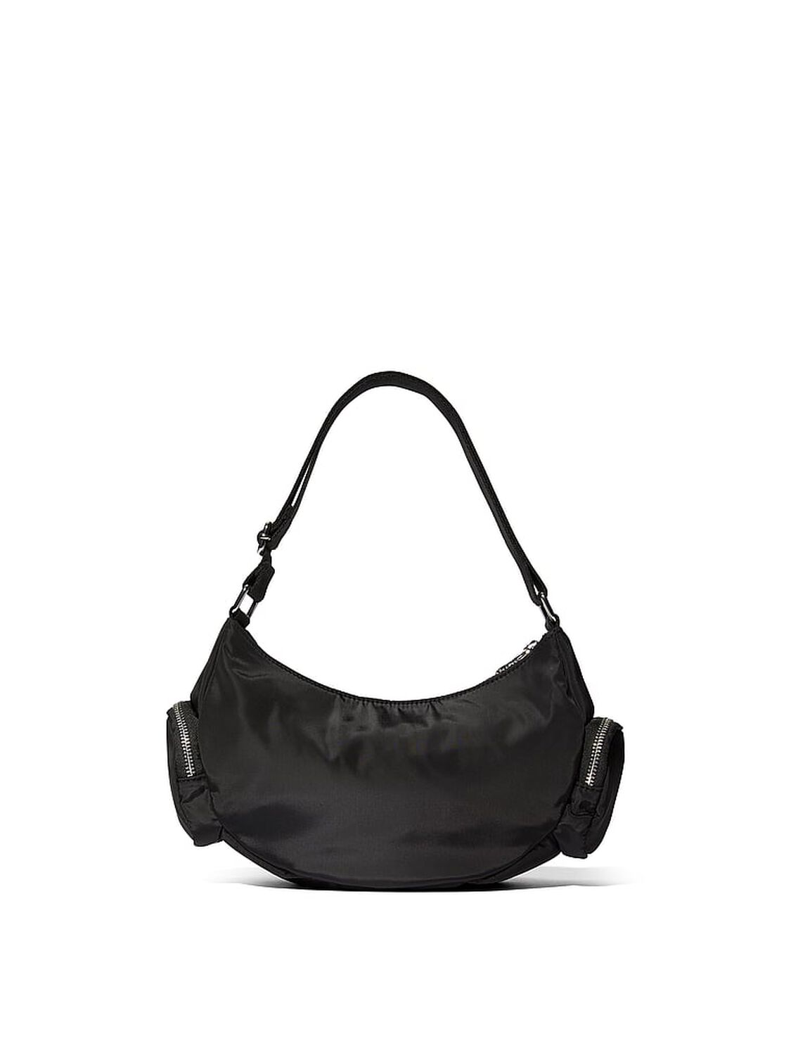 vs Pink PINK Pocket Shoulder Bag Black Nylon 2 of 4 