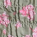 Flirty Fit Smocked Tank Top, Slate Green Floral, swatch