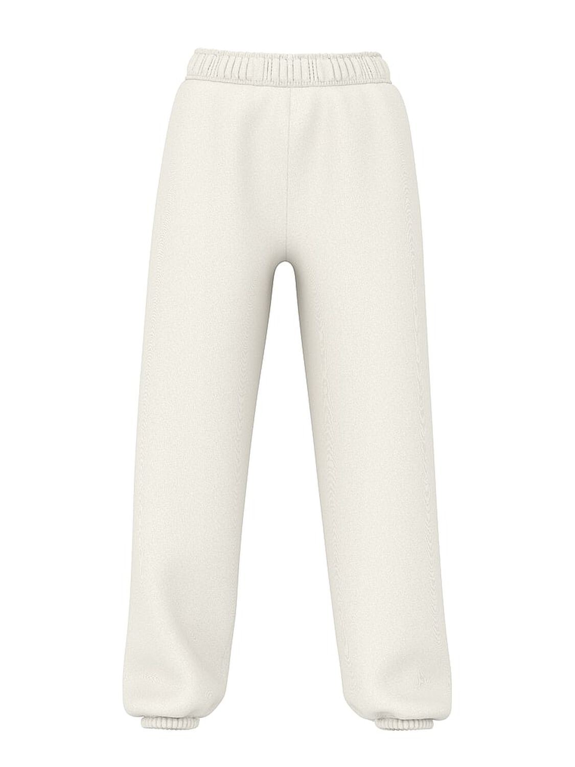 vs Pink Ivy Fleece Campus Sweatpants Winter White 3 of 3 