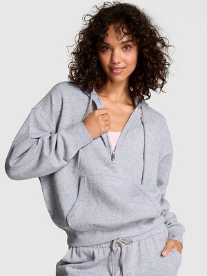 Ivy Fleece Campus Half-Zip Hoodie