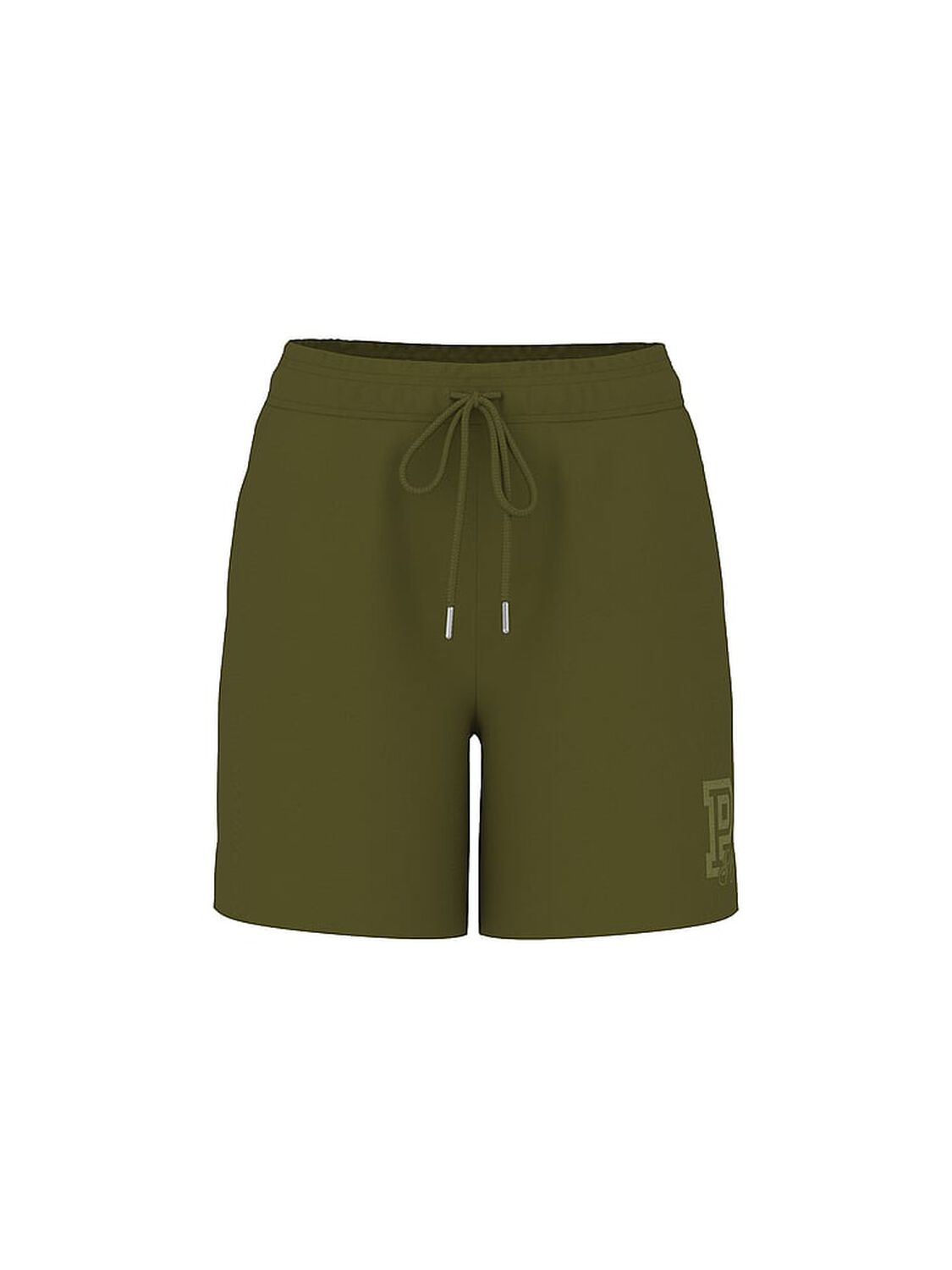 vs Pink Campus Fleece&trade; Shorts Lizard Green Spring 3 of 3 