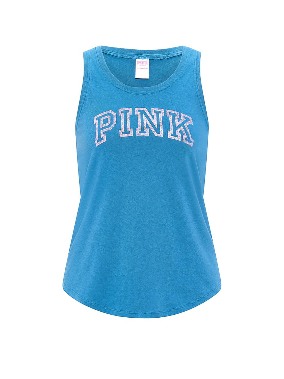 vs Pink Campus Cotton&trade; Tank Top Varsity Blue 3 of 3 