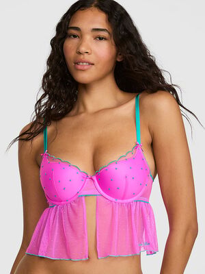 PINK Wink&trade; Lightly Lined Scoop Corset Top