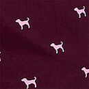 Boyfriend Boxer Pajama Pants, Wild Rose Dogs, swatch