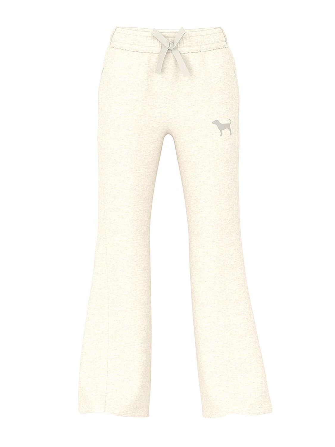 vs Pink Campus Terry&trade; Flare Pants Snow Heather 3 of 4 