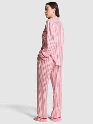 Flannel Long Pajama Set