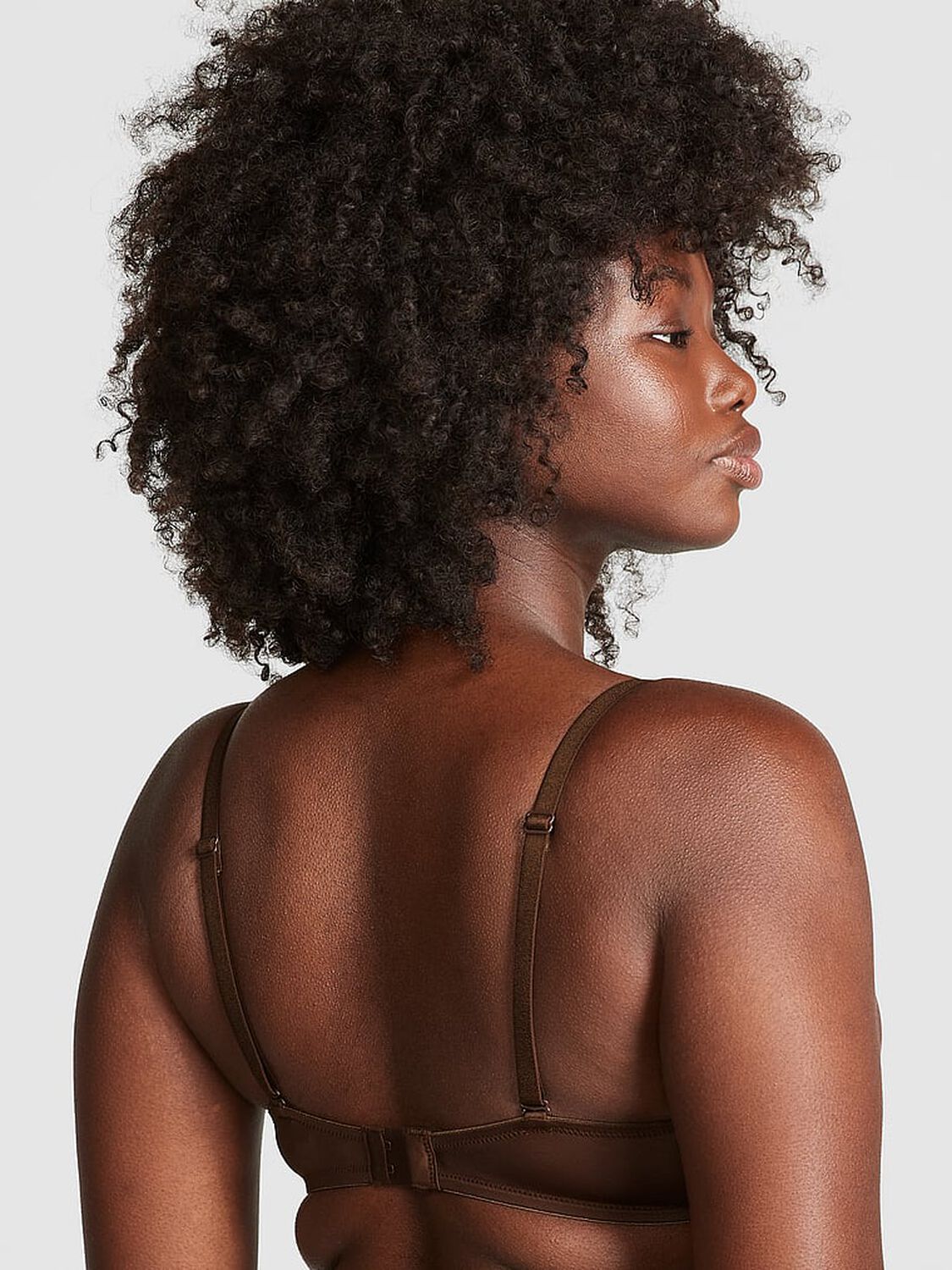 vs Pink Wear Everywhere Wear Everywhere Lightly Lined Full Coverage T-Shirt Bra Ganache 2 of 3 
