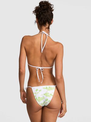 Reversible Side-Tie Cheeky Bikini Bottom