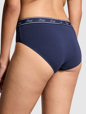Logo Cotton Hiphugger Panty