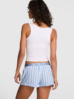Cotton Boxy Pajama Shorts