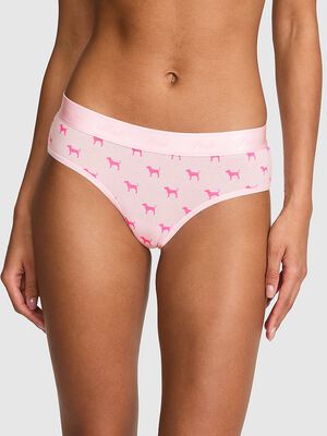 Logo Cotton Hiphugger Panty