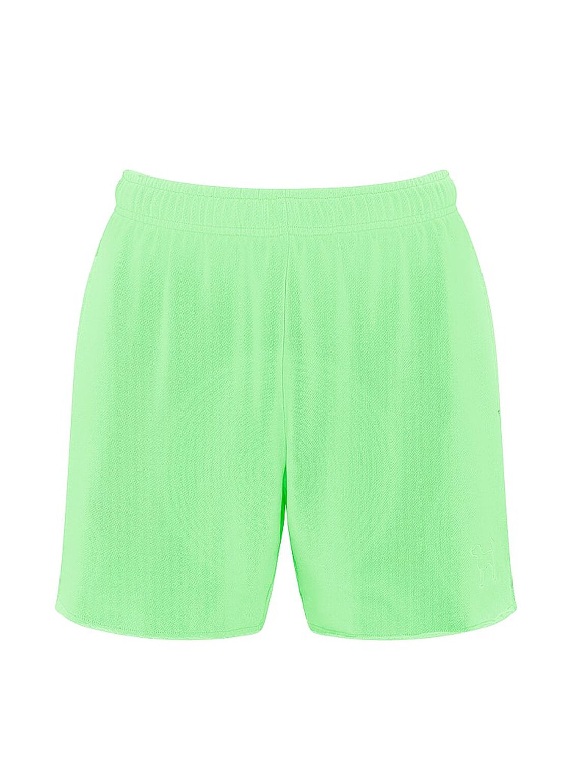 vs Pink Campus Fleece&trade; Shorts Graphic Green 3 of 3 