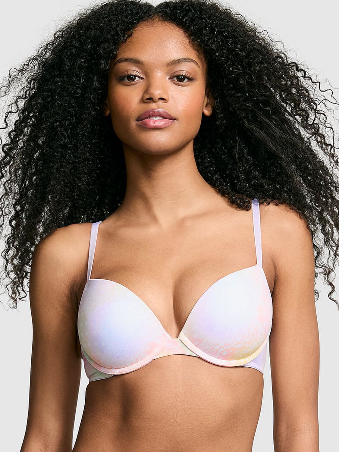 vs Pink Wear Everywhere Wear Everywhere Super Push-Up Bra 1 of 4 