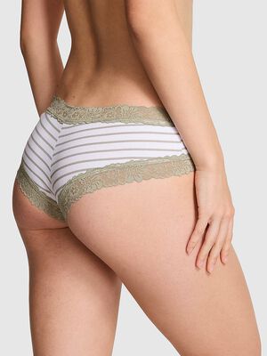PINK Wink&trade; Lace-Trim Cheeky Panty