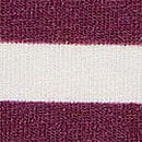 Cotton High-Leg Thong Panty, Wild Rose Stripe Print w Dog Graphic, swatch