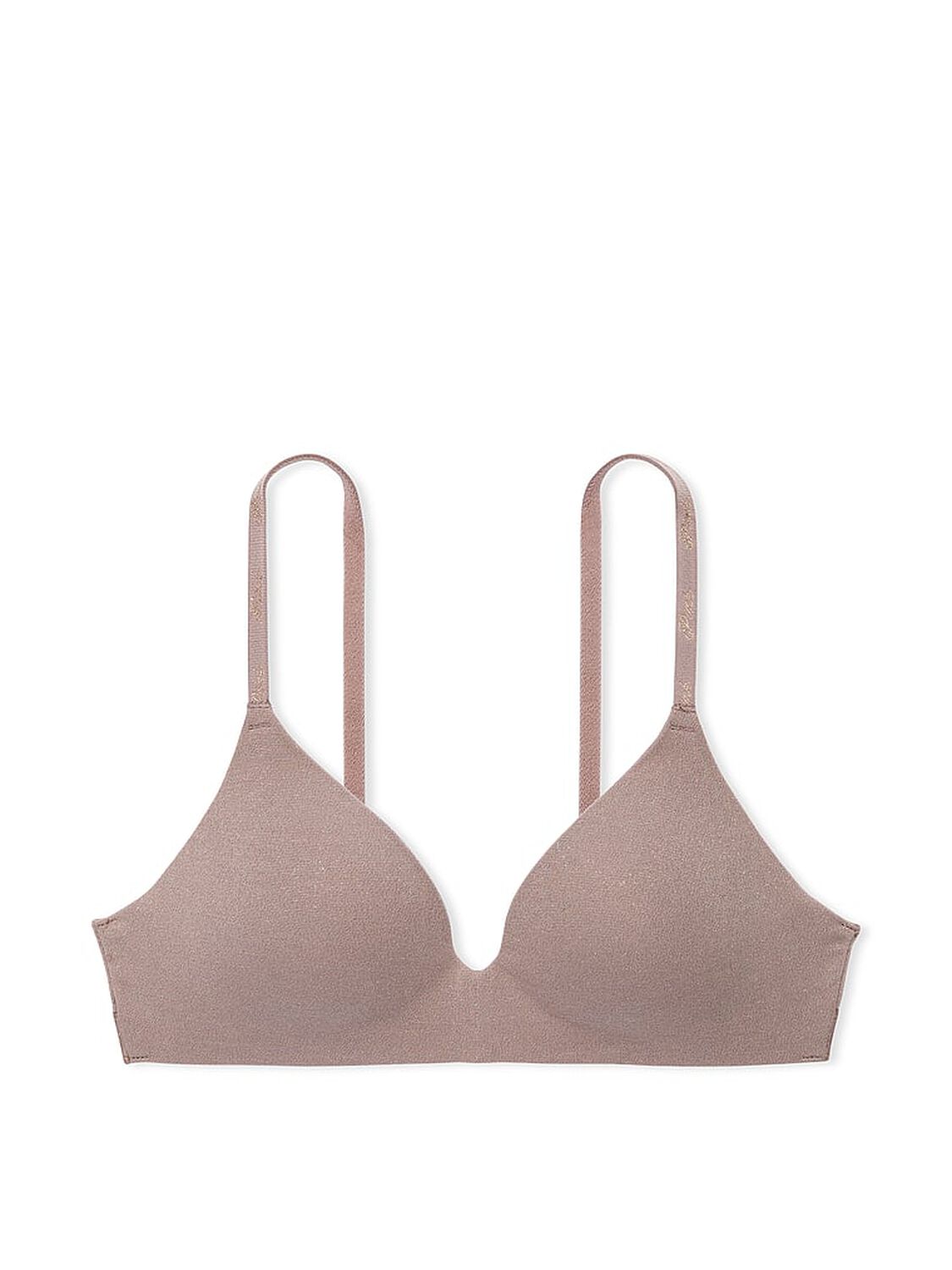 vs Pink Wear Everywhere Wear Everywhere Lightly Lined Wireless Bra Iced Coffee 3 of 4 