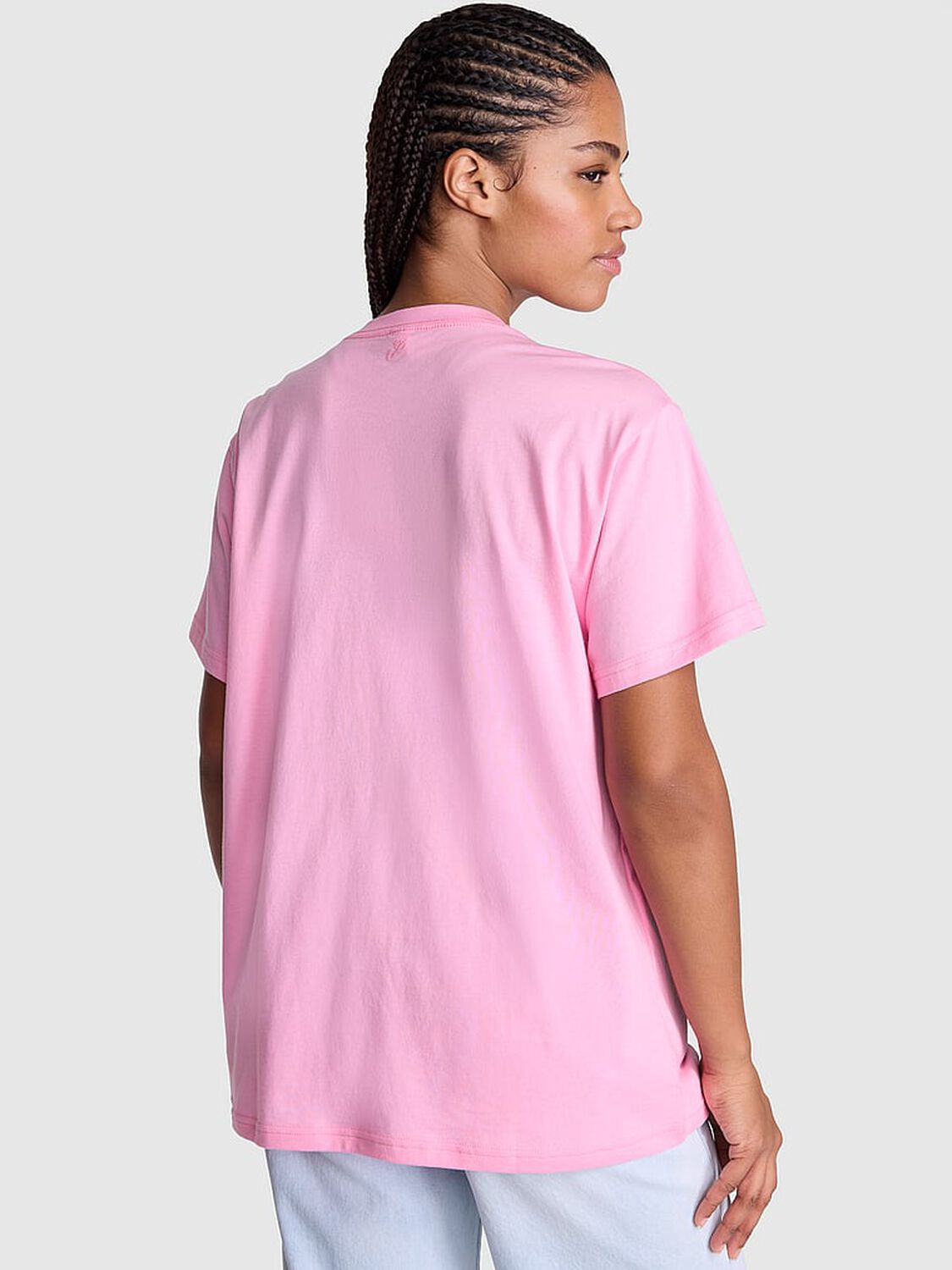 vs Pink Campus Cotton&trade; Tee Pink Lollipop Butterfly Shine 2 of 3 