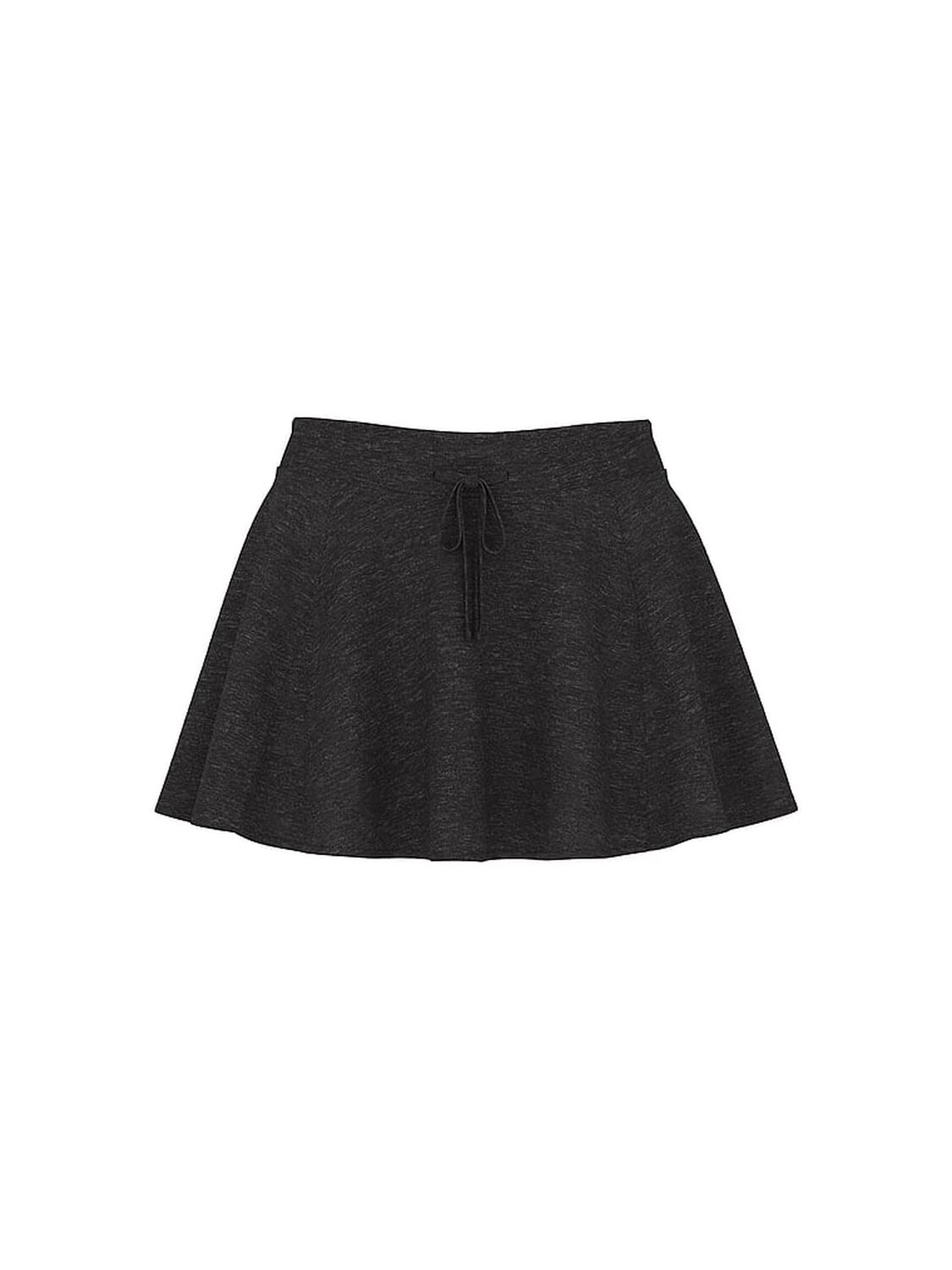 vs Pink Campus Terry&trade; Flirty Skort Charcoal Heather Grey 3 of 3 