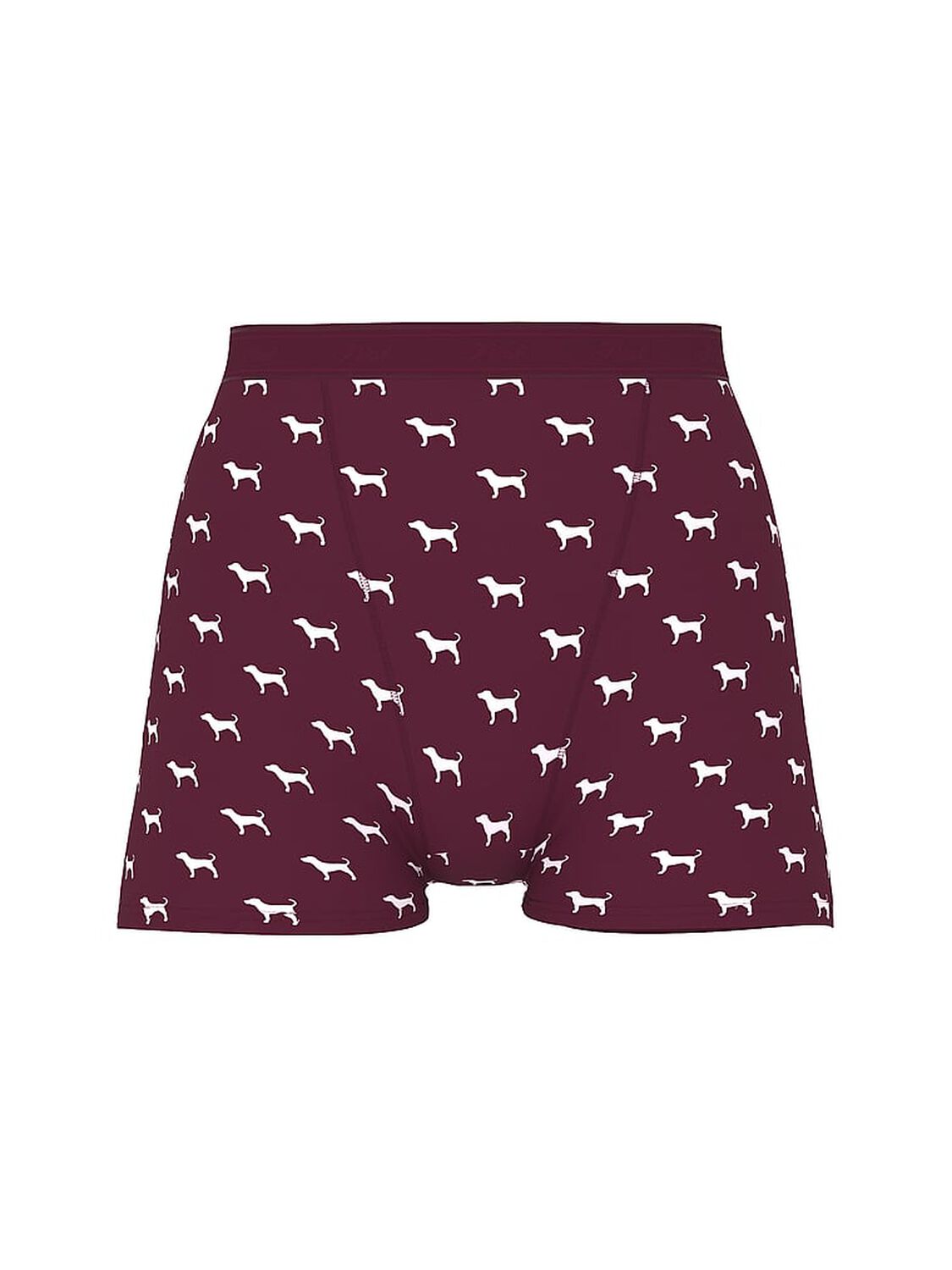 vs Pink Logo Cotton High-Waist Boyshort Panty Wild Rose Dog Print 3 of 3 