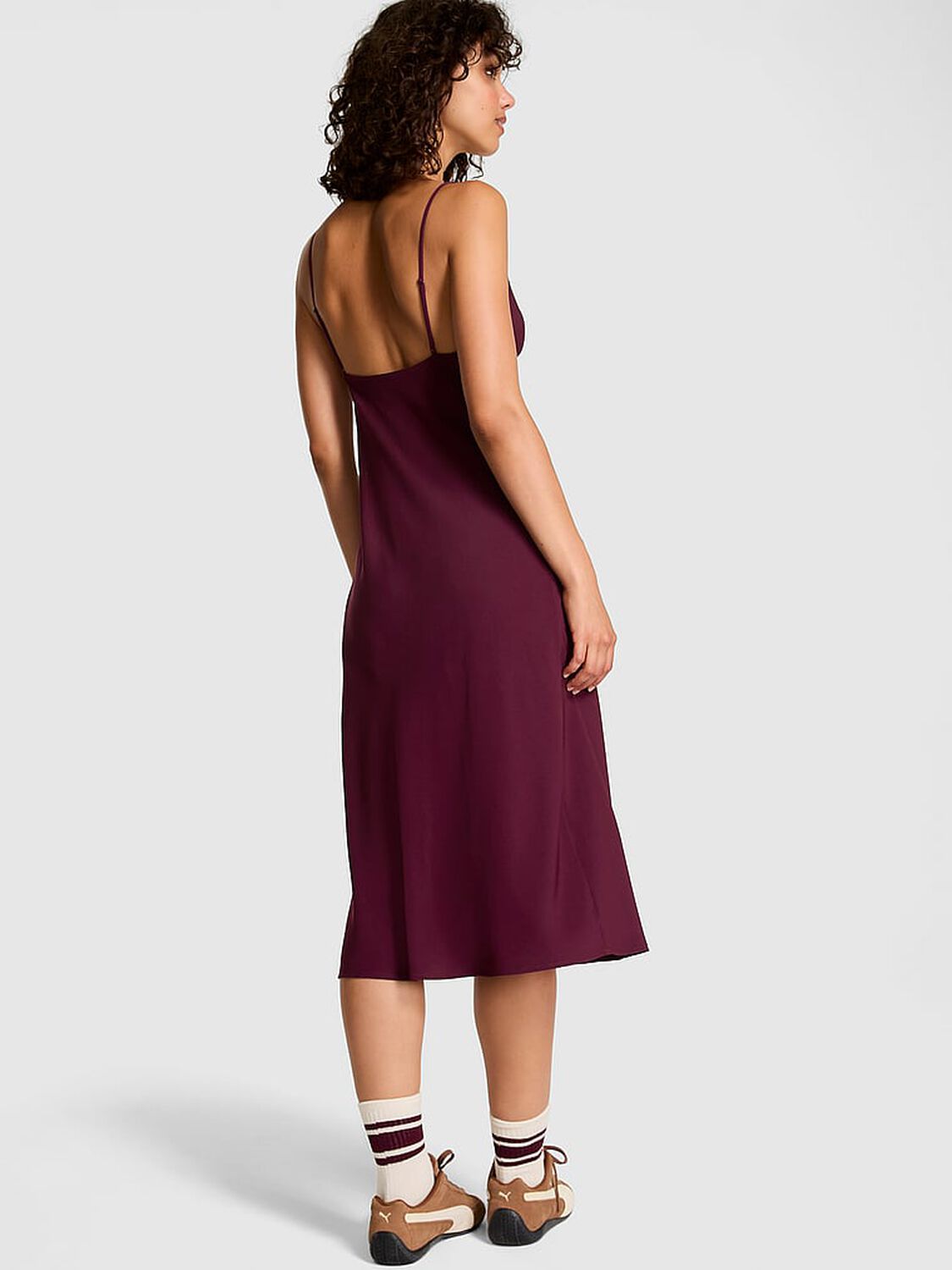 vs Pink Fall in Love Midi Dress Wild Rose 2 of 3 