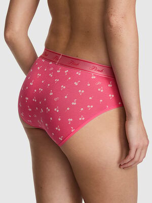 Logo Cotton Hiphugger Panty