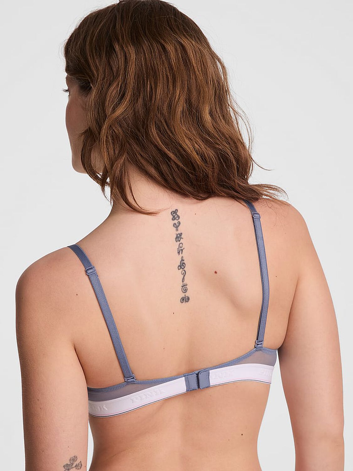 vs Pink Wear Everywhere Wear Everywhere Super Push-Up Bra Dusty Iris 2 of 3 