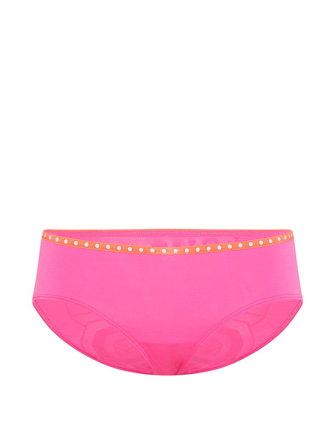 vs Pink Logo Cotton Hiphugger Panty Sizzling Strawberry 3 of 3 