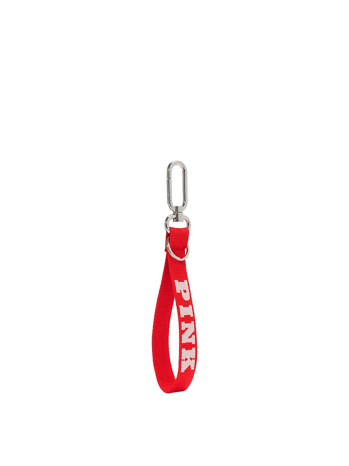 vs Pink Wristlet Strap Keychain Bright Vermillion 1 of 1 