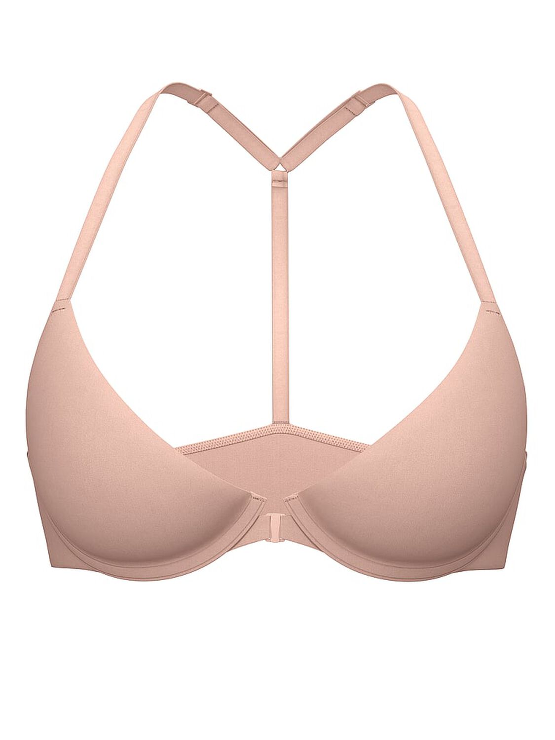 vs Pink Wear Everywhere Wear Everywhere Front-Close Push-Up Bra Macaron 3 of 3 
