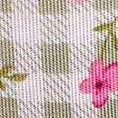 Logo Cotton Boyshort Panty, Slate Green Gingham Floral Print, swatch